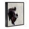 Stupell Industries Black Cat Watercolor Framed Giclee Wall Art Design by Melissa Wang